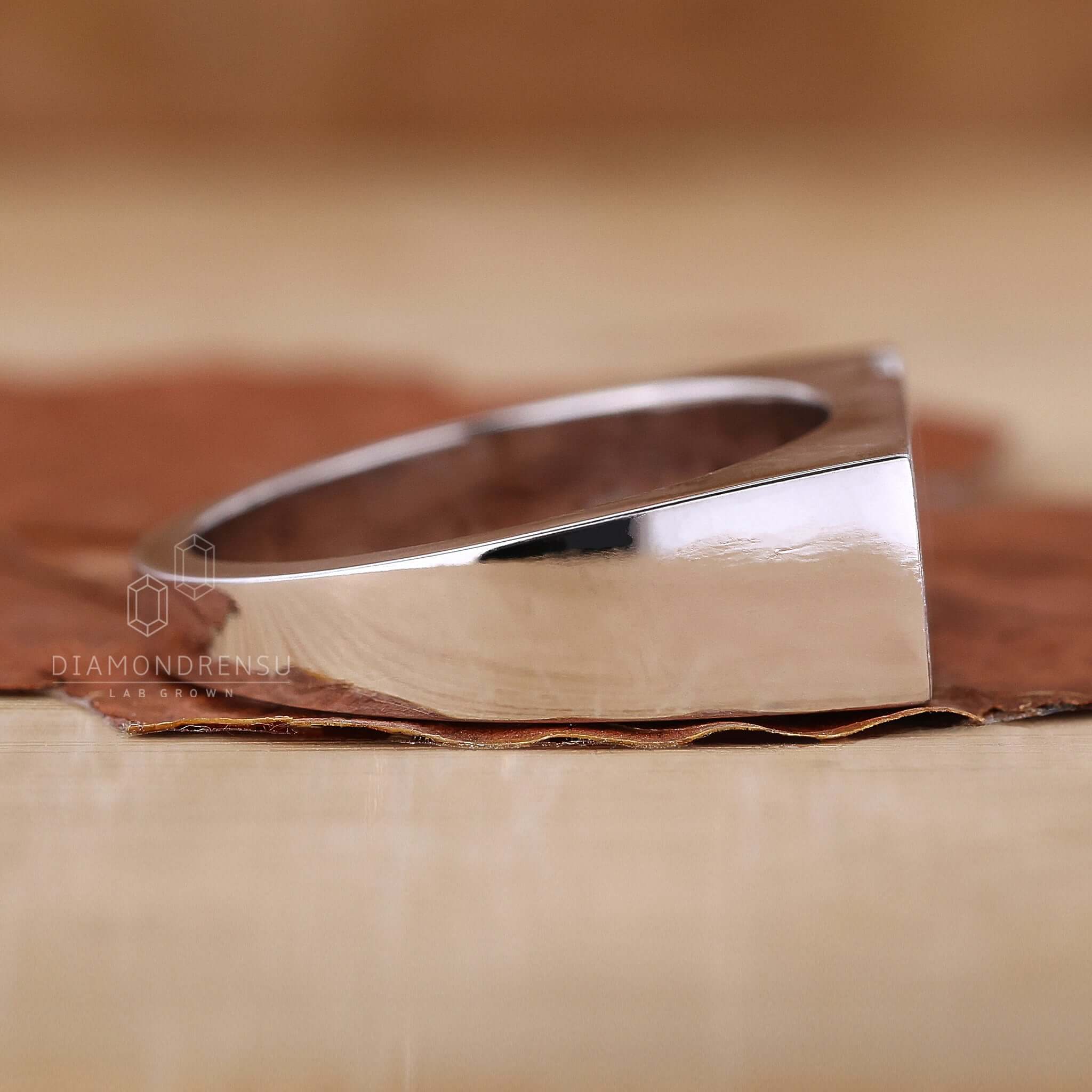 Matte Finish Ring for a modern, understated design that suits every style.