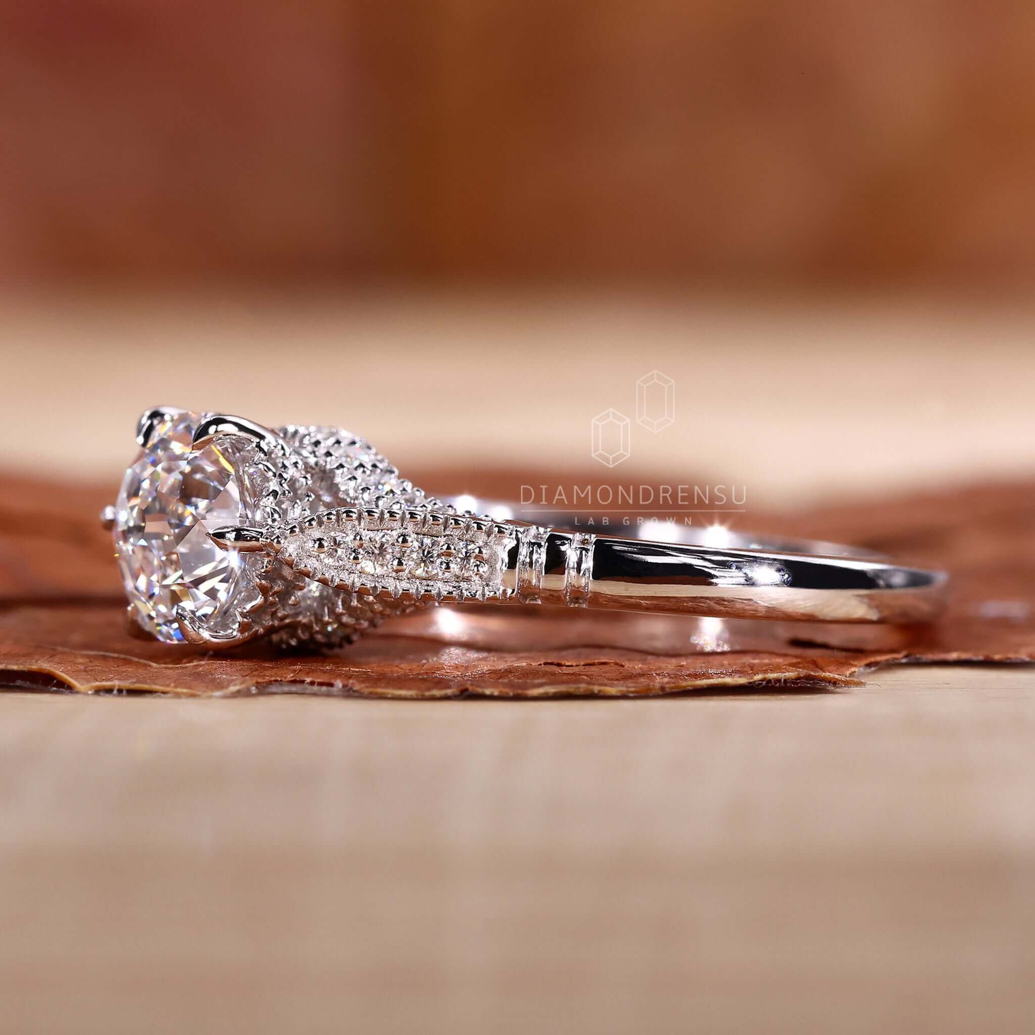 Jubilee cut diamond ring showcasing timeless elegance.