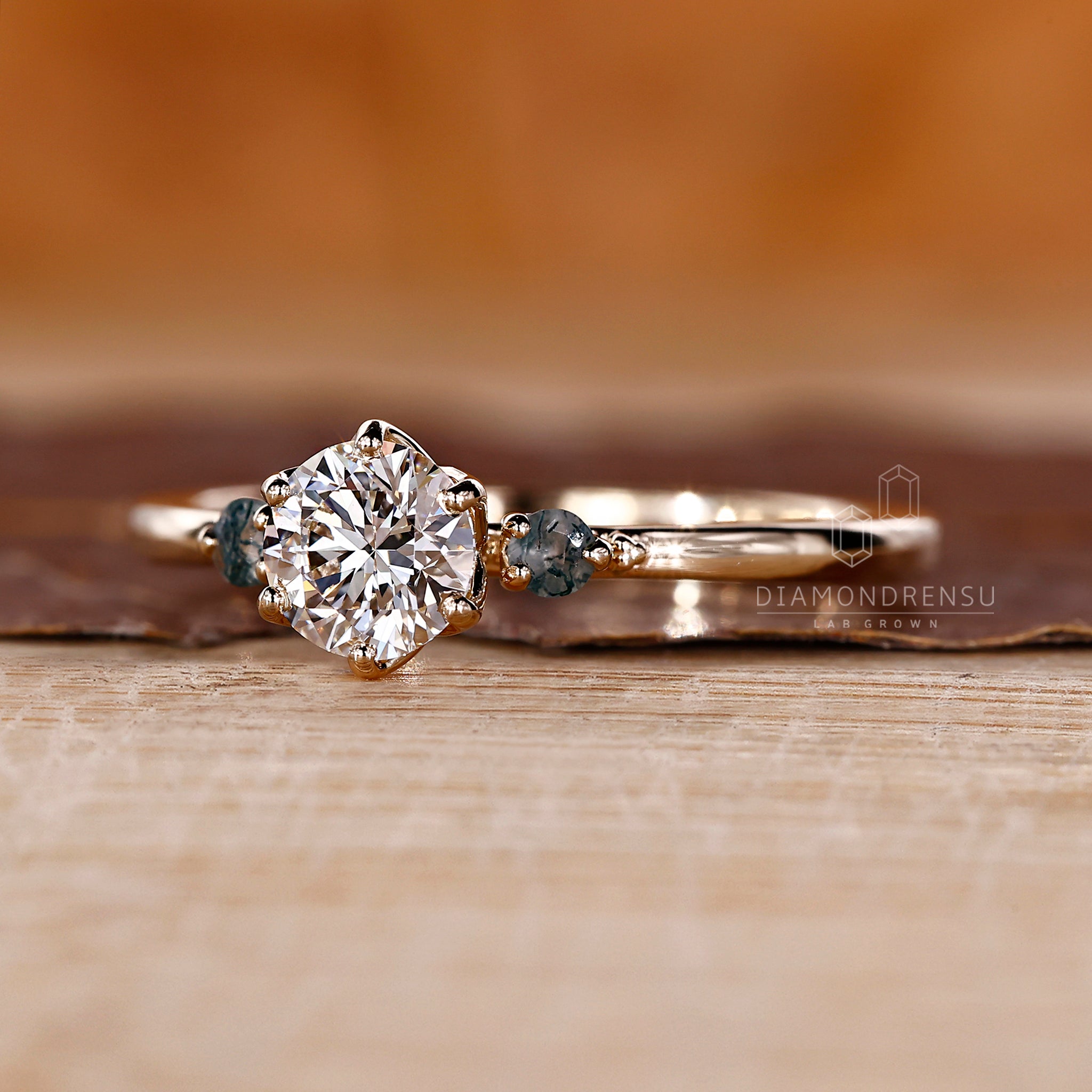 Yellow gold ring with a bright finish.
