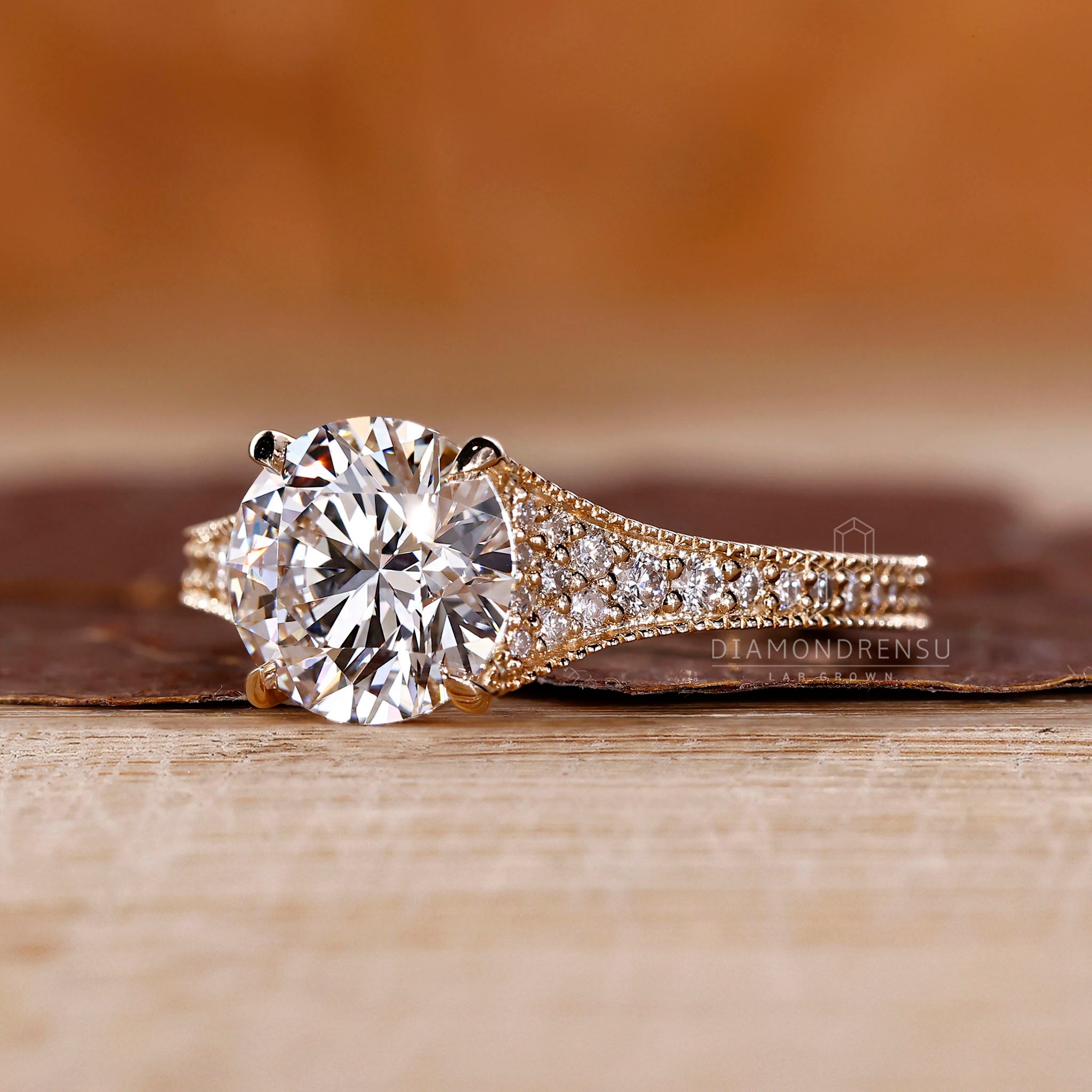 Unique ring made with skilled artistry.
