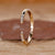 Open Gap Wedding Band in prong setting