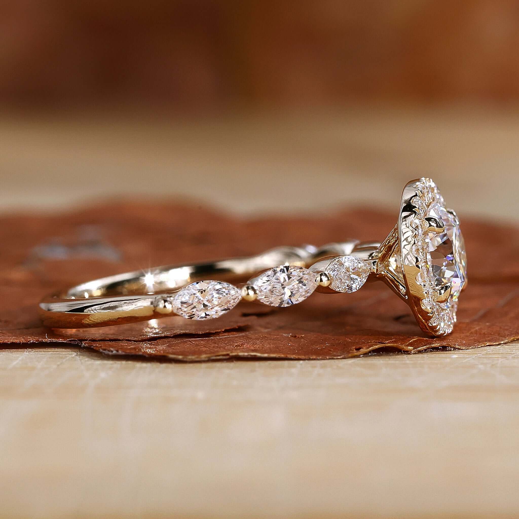 pave engagement ring