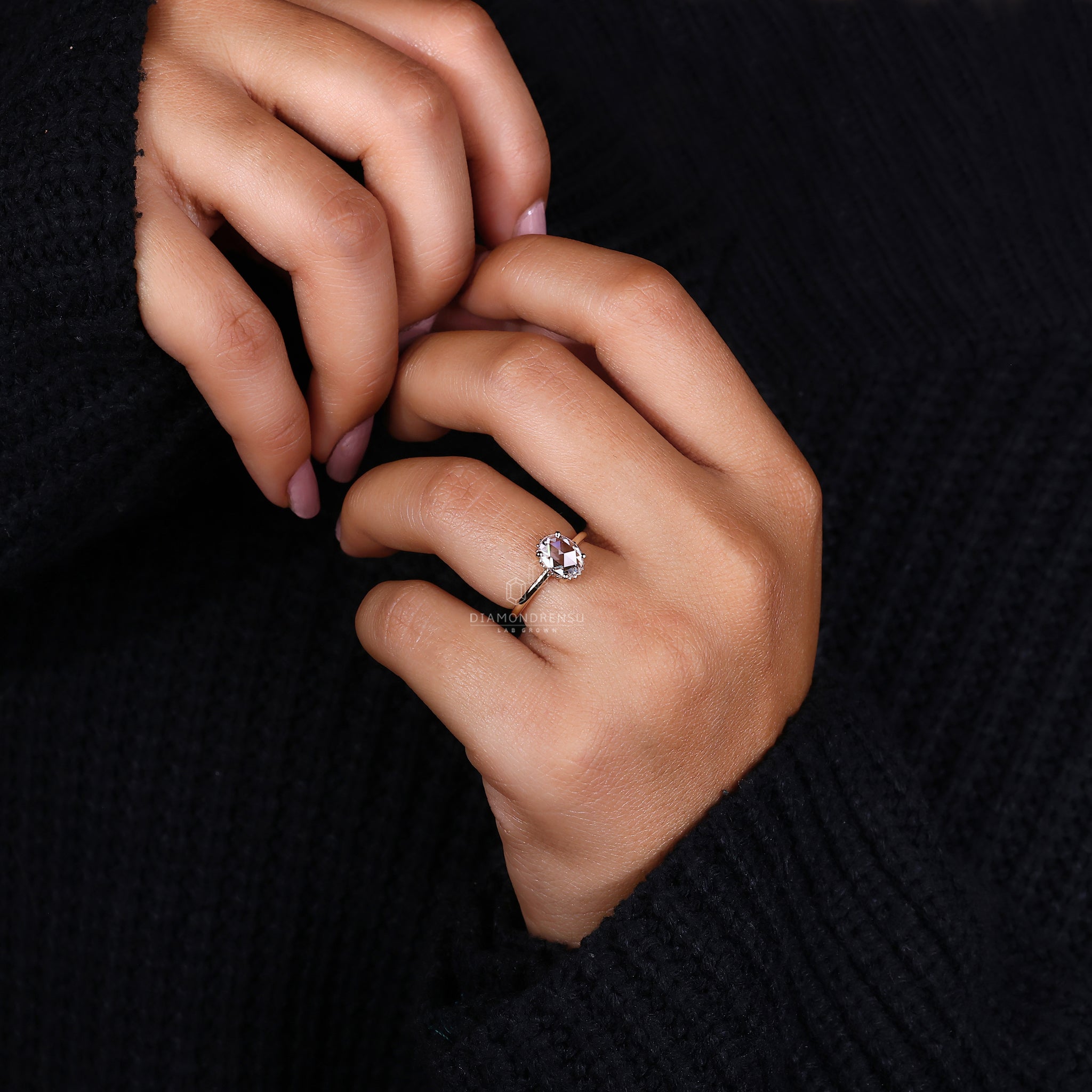 IGI certified handmade ring in handmade jewelry collection

