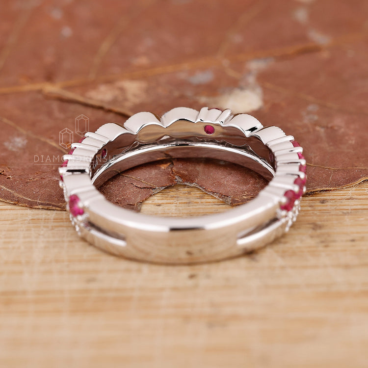 Simple wedding band crafted from white gold for everyday elegance.
