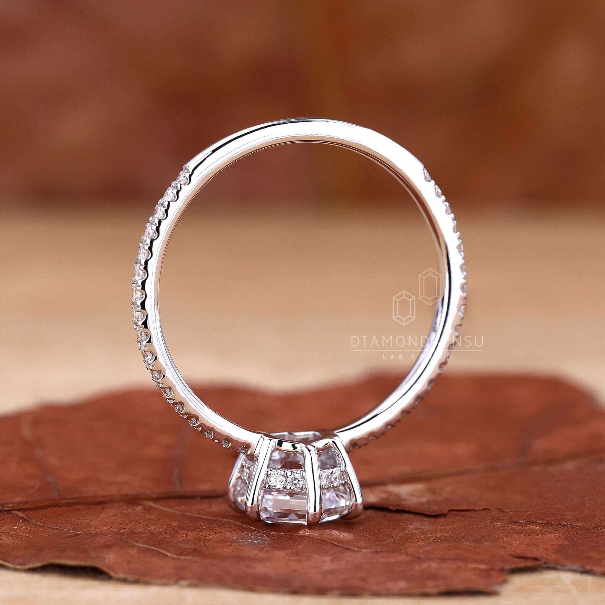 White gold ring adding sophistication to your jewellery collection.