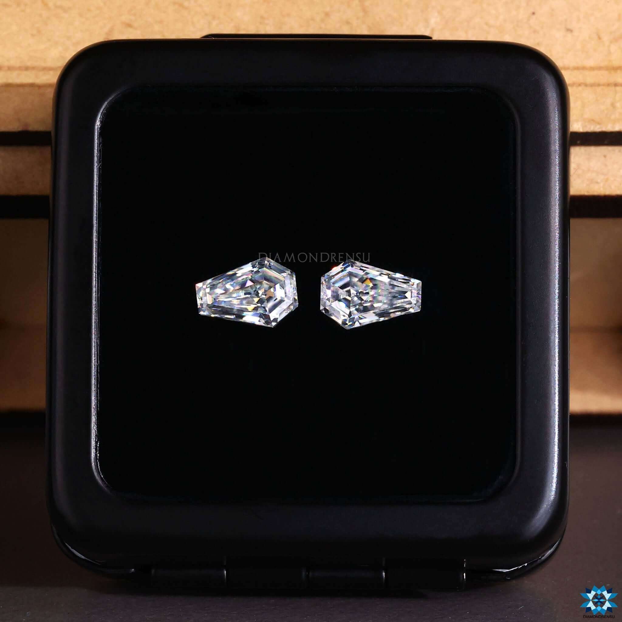 best pair loose moissanite