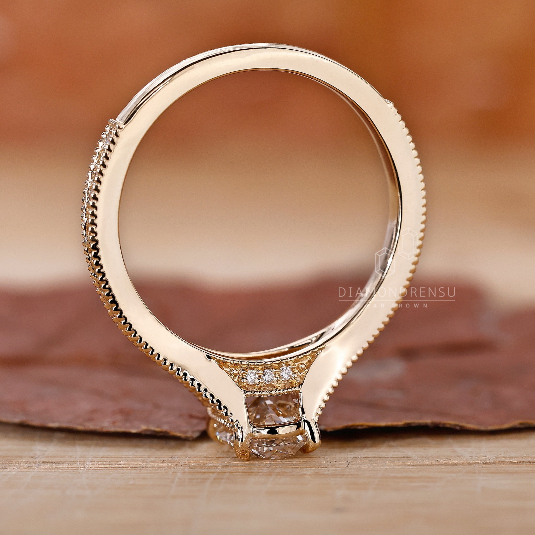 Pave Setting Ring with high-quality handmade jewelry craftsmanship.