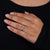 Round ring diamond featuring a 2 carat round diamond ring with exquisite handmade jewellery for special moments.