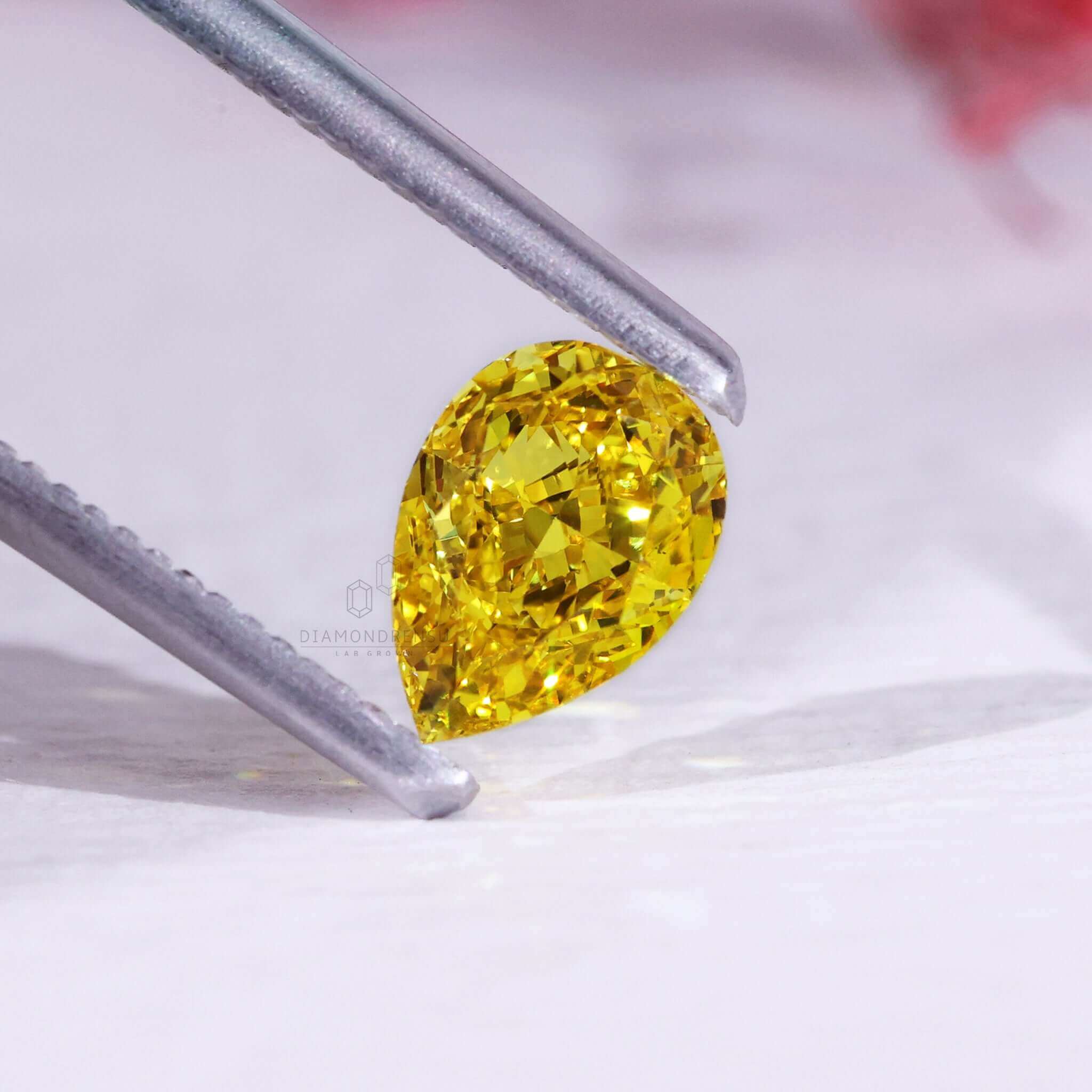 pear lab grown diamond