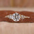 Round Cut Diamond Ring with emerald cut engagement ring
