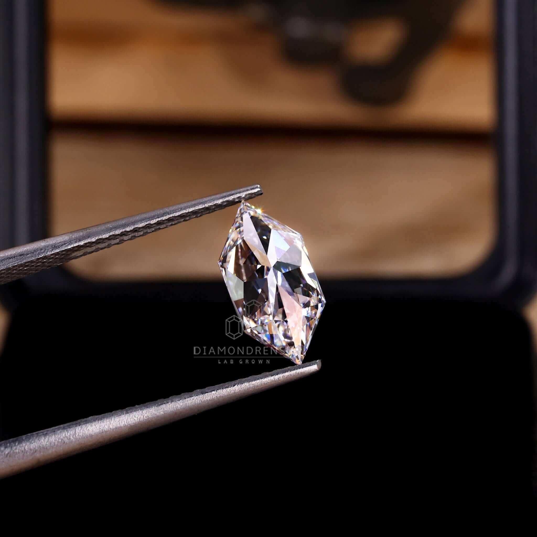 unique lab grown diamond