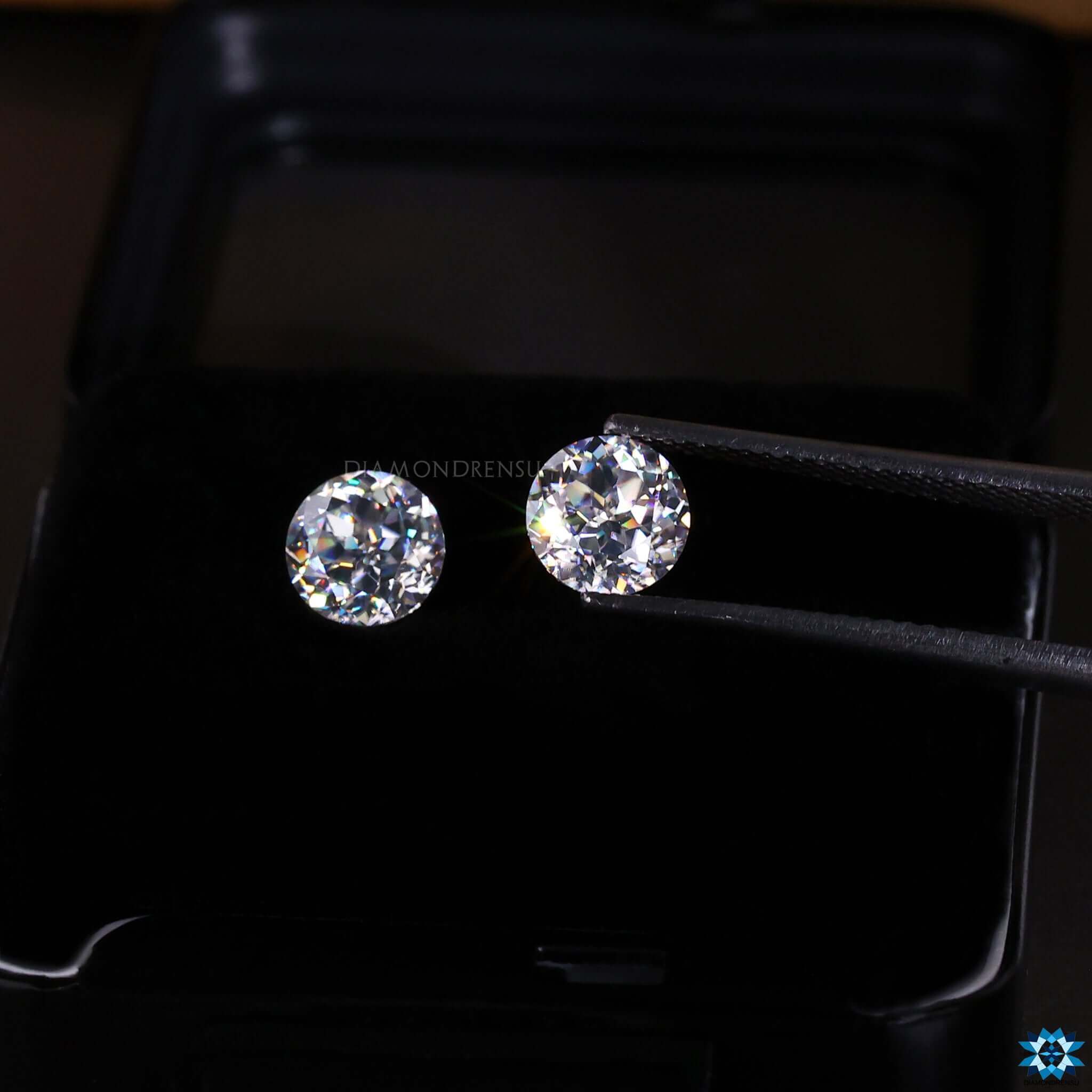 handcrafted moissanite