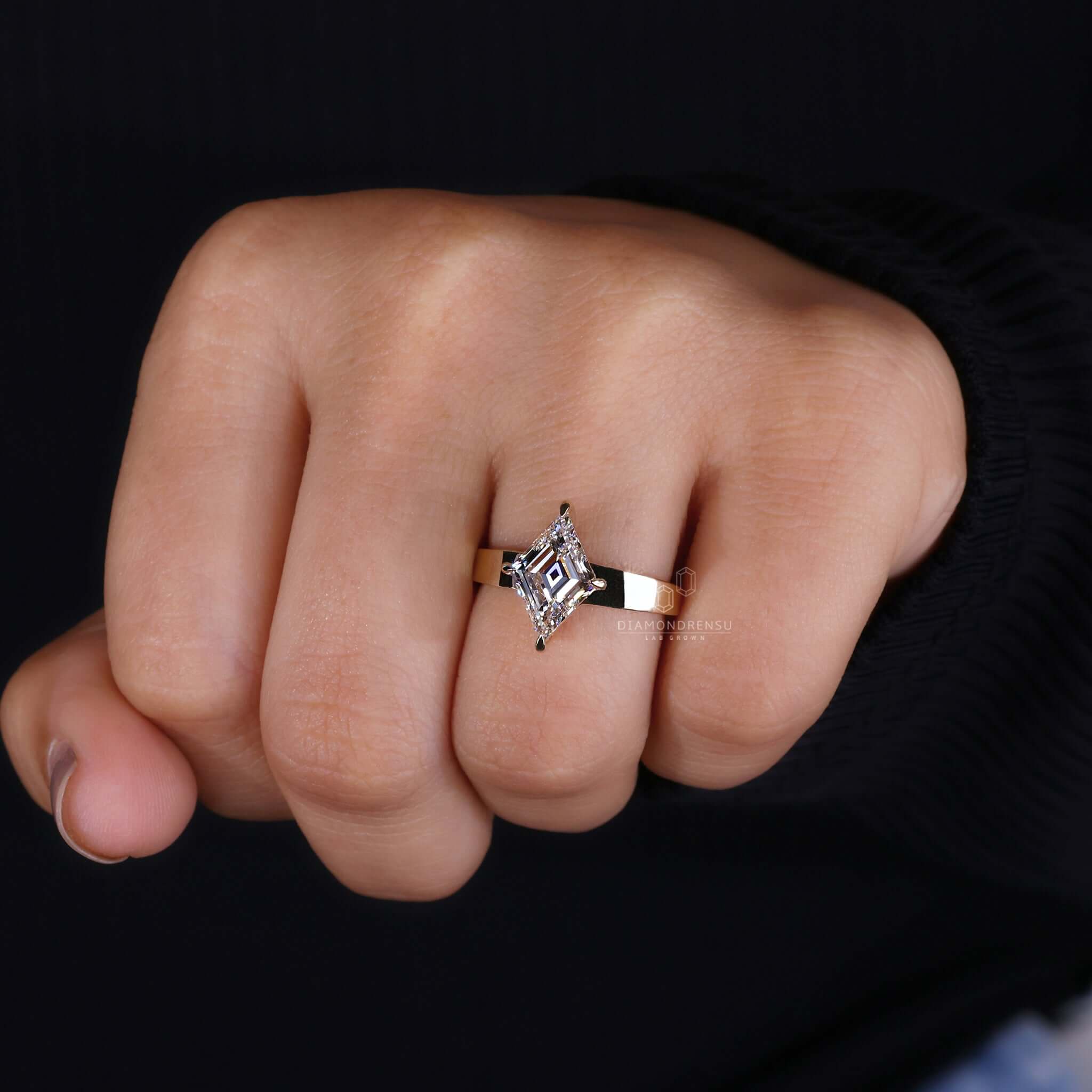 Claw Prong Ring showcasing a classic and secure diamond setting.