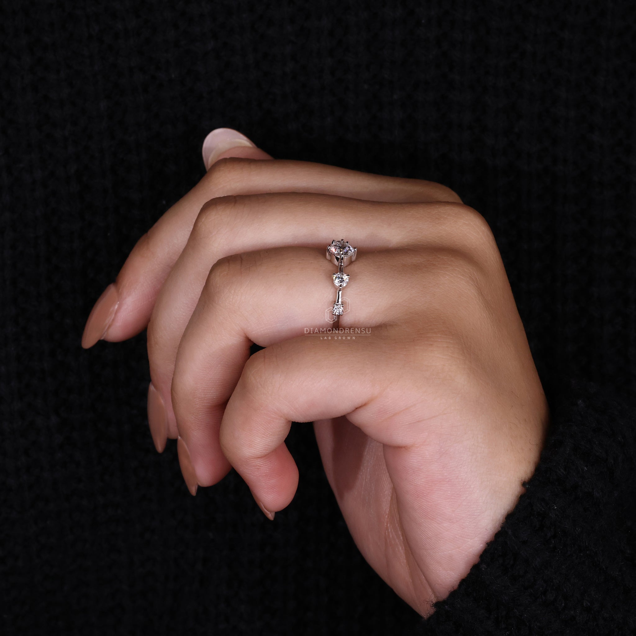 Handmade jewelry featuring diamondrensu UK ring
