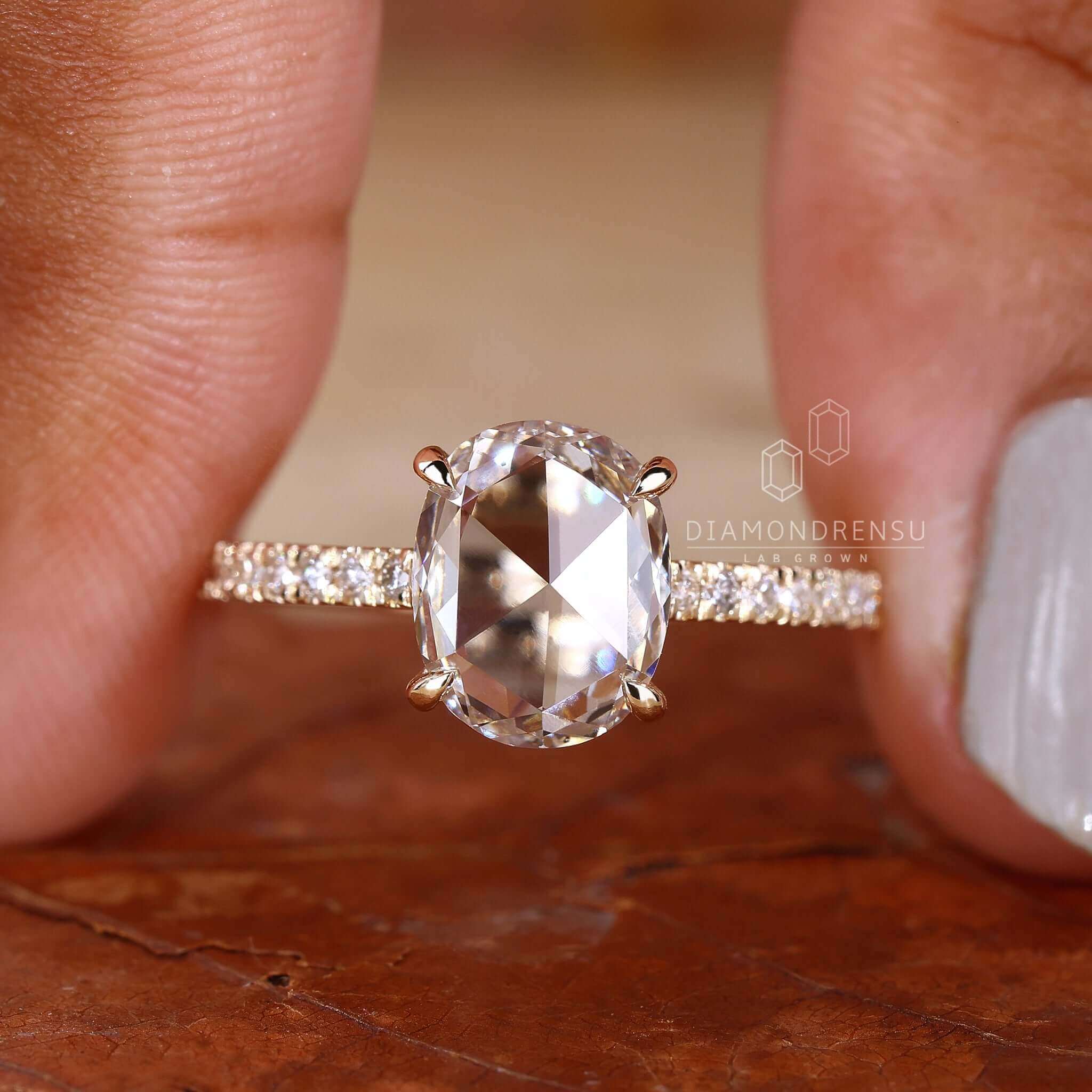 Timeless cushion cut diamond ring designed for special moments.