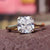 Cushion Cut Engagement Ring in Elegant Design.