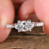 Marquise diamond engagement ring showcasing timeless elegance
