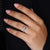 Pave setting on round cut halo pave setting.
