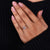 6 claw prong setting ring securing the diamond firmly with a classic layout.
