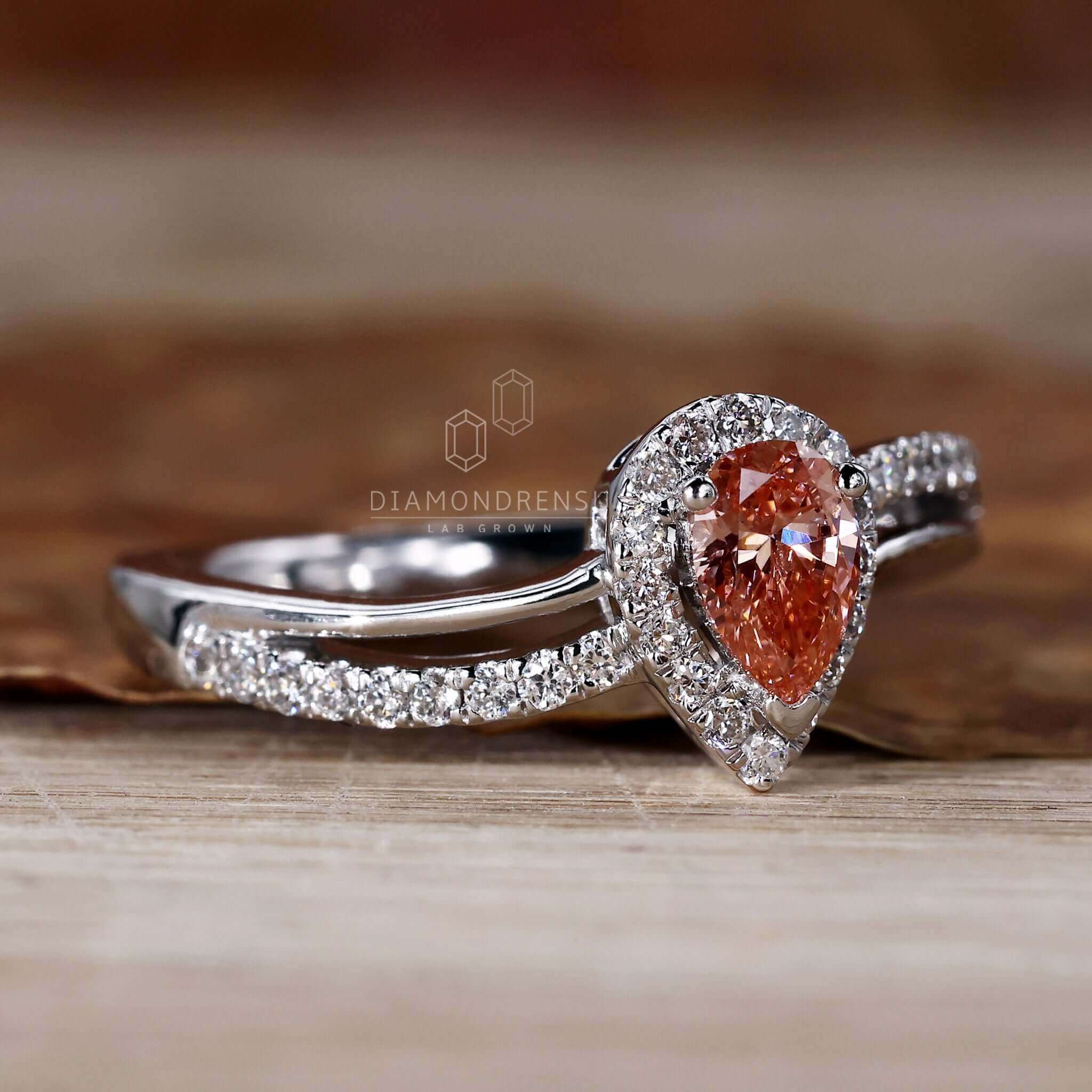 halo engagement ring