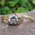 moissanite solitaire engagement ring - diamondrensu