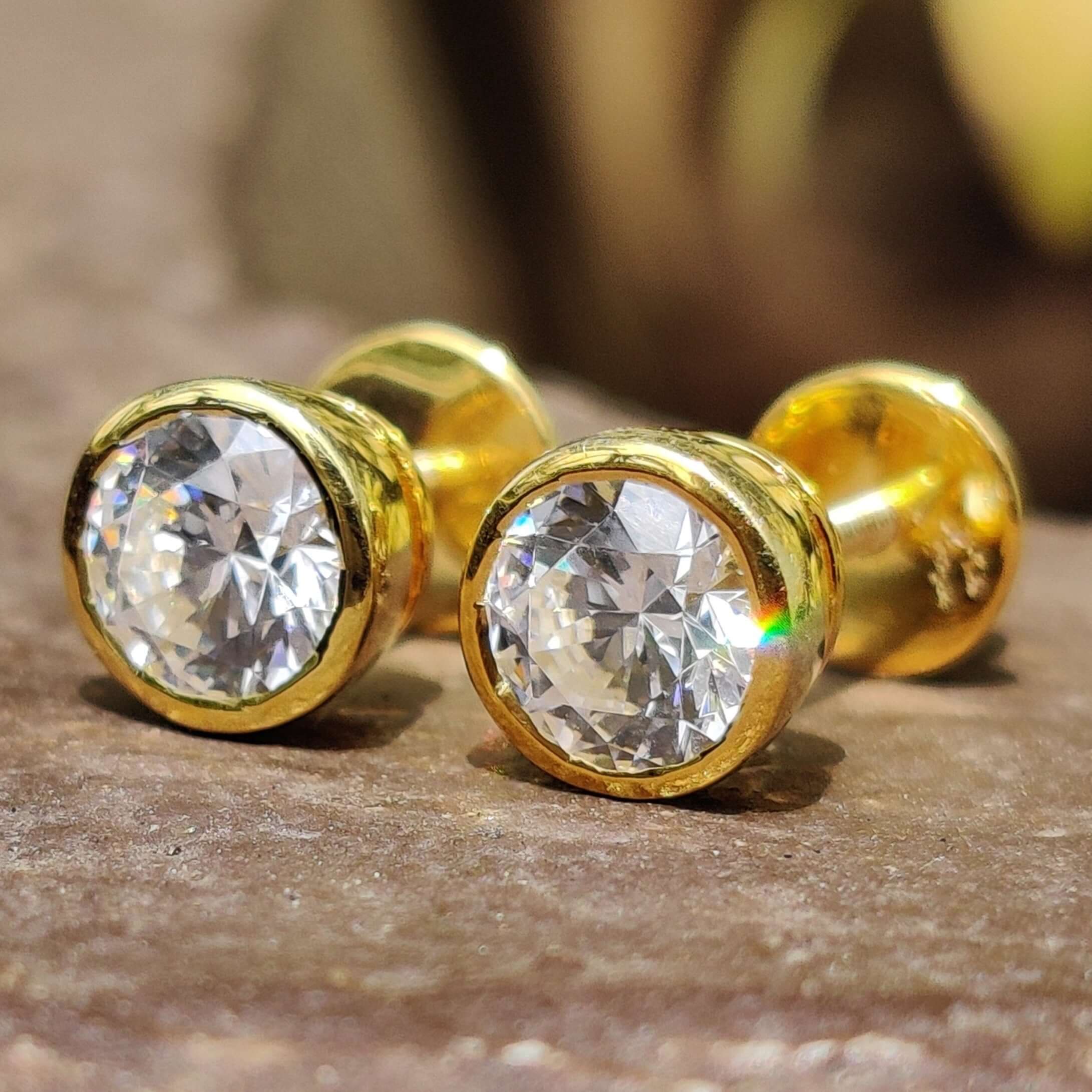 moissanite earrings