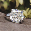 3 Stone Engagement Ring with stunning 3 stone moissanite design.