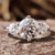 round moissanite ring