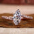 marquise lab grown diamond ring