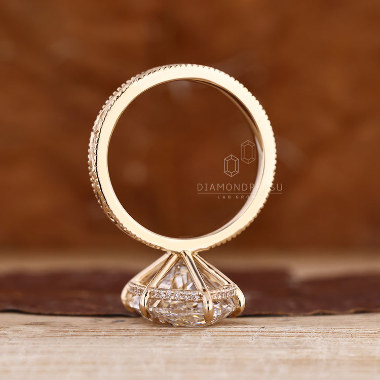 Marquise cut diamond ring available in 10 to 12 carats
