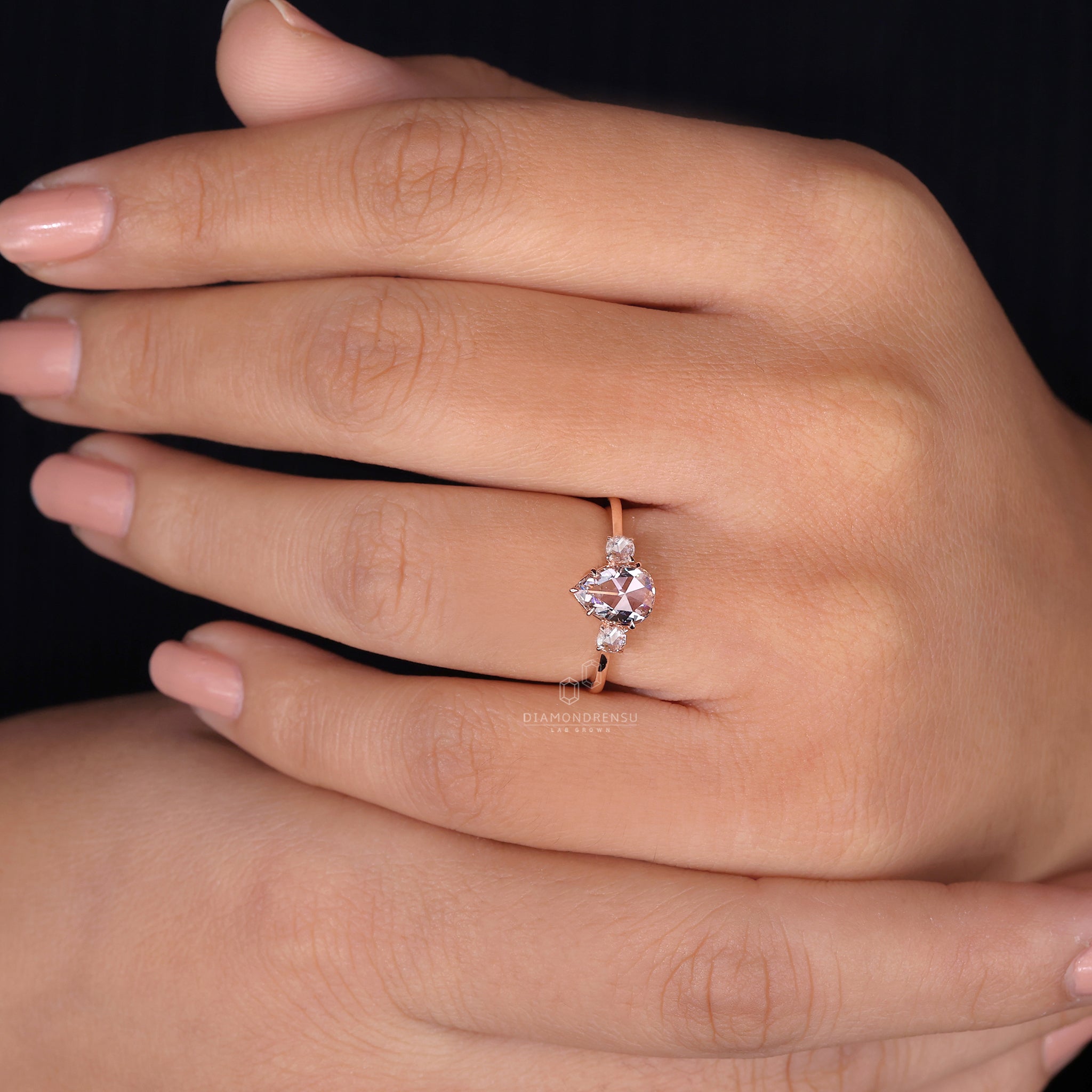 Lab Grown Diamond in handmade jewelry

