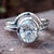 moissanite ring