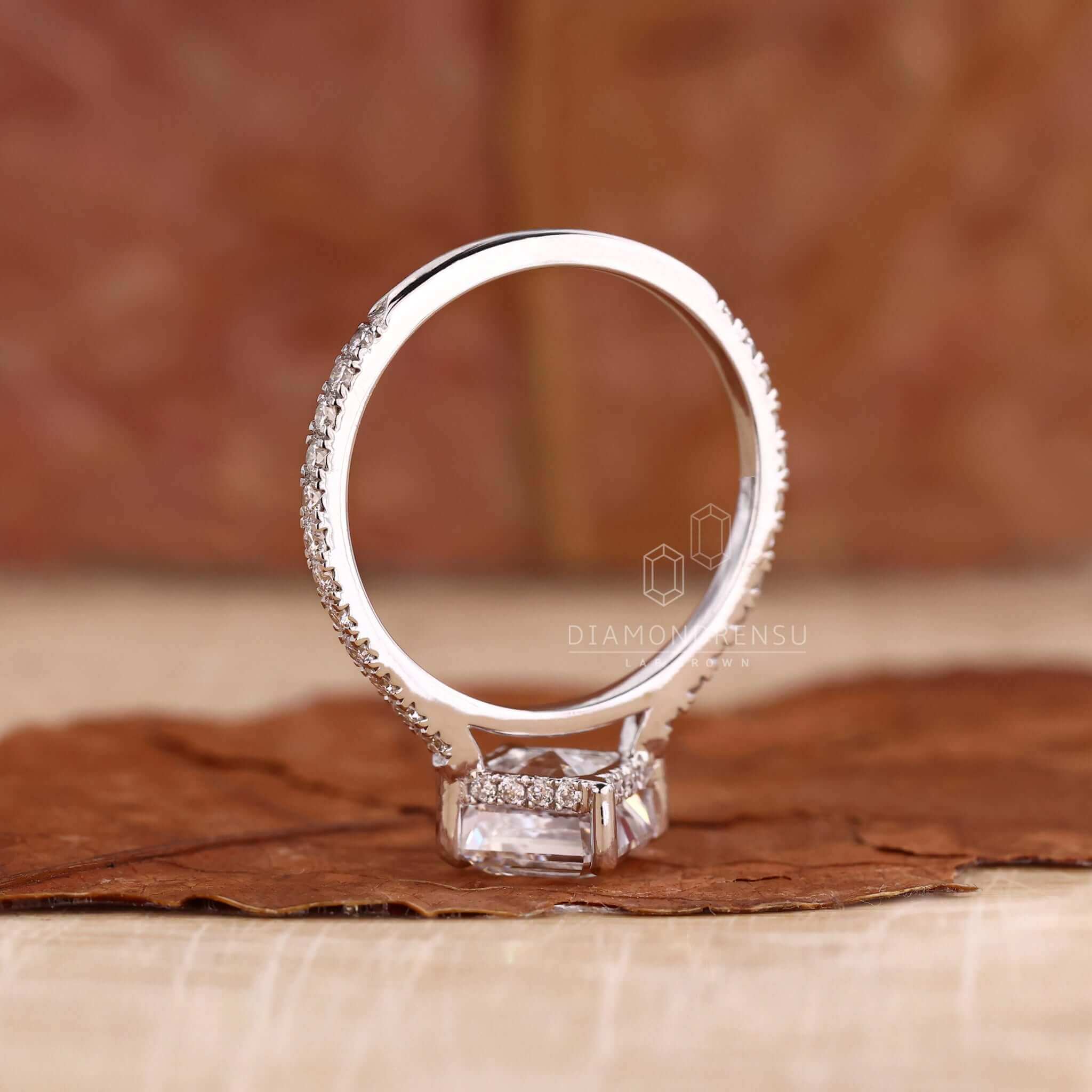 Hidden halo diamond ring designed for lasting beauty and style.