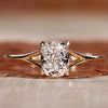 Elegant split shank engagement ring featuring stunning detail.