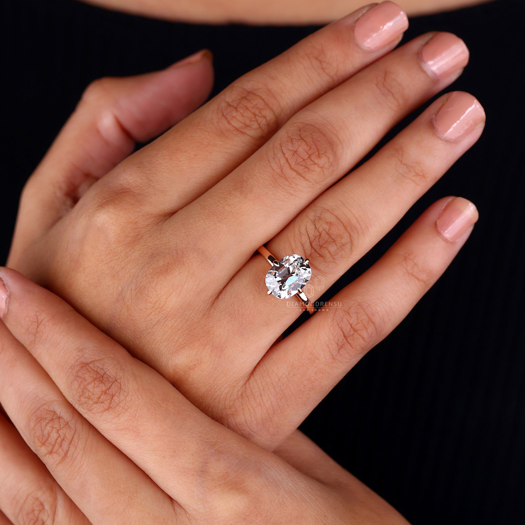Handmade jewelry with diamondrensu UK ring
