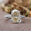 moissanite engagement ring - diamondrensu