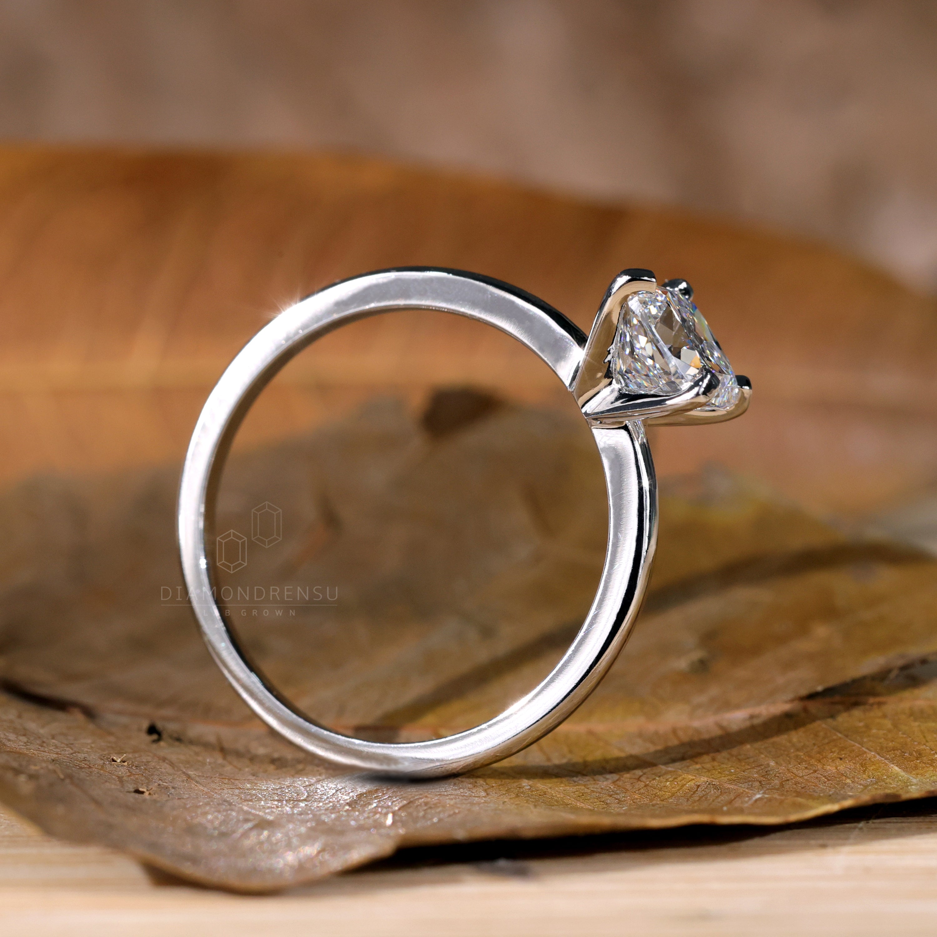 rensu cut diamond ring - diamondrensu'