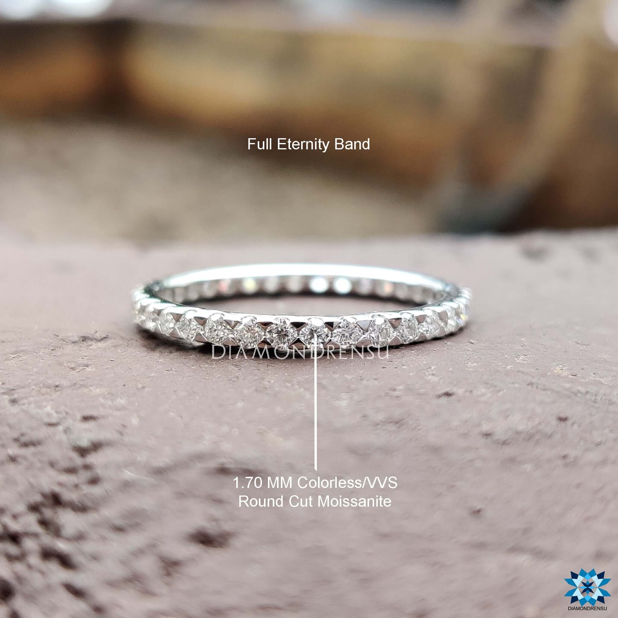 moissanite eternity band - diamondrensu