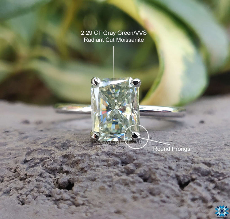 Diamondrensu UK engagement ring white gold ring