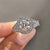 Round Cut Engagement Ring in white gold ring
