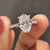 Gold Oval Engagement Ring in white gold ring
