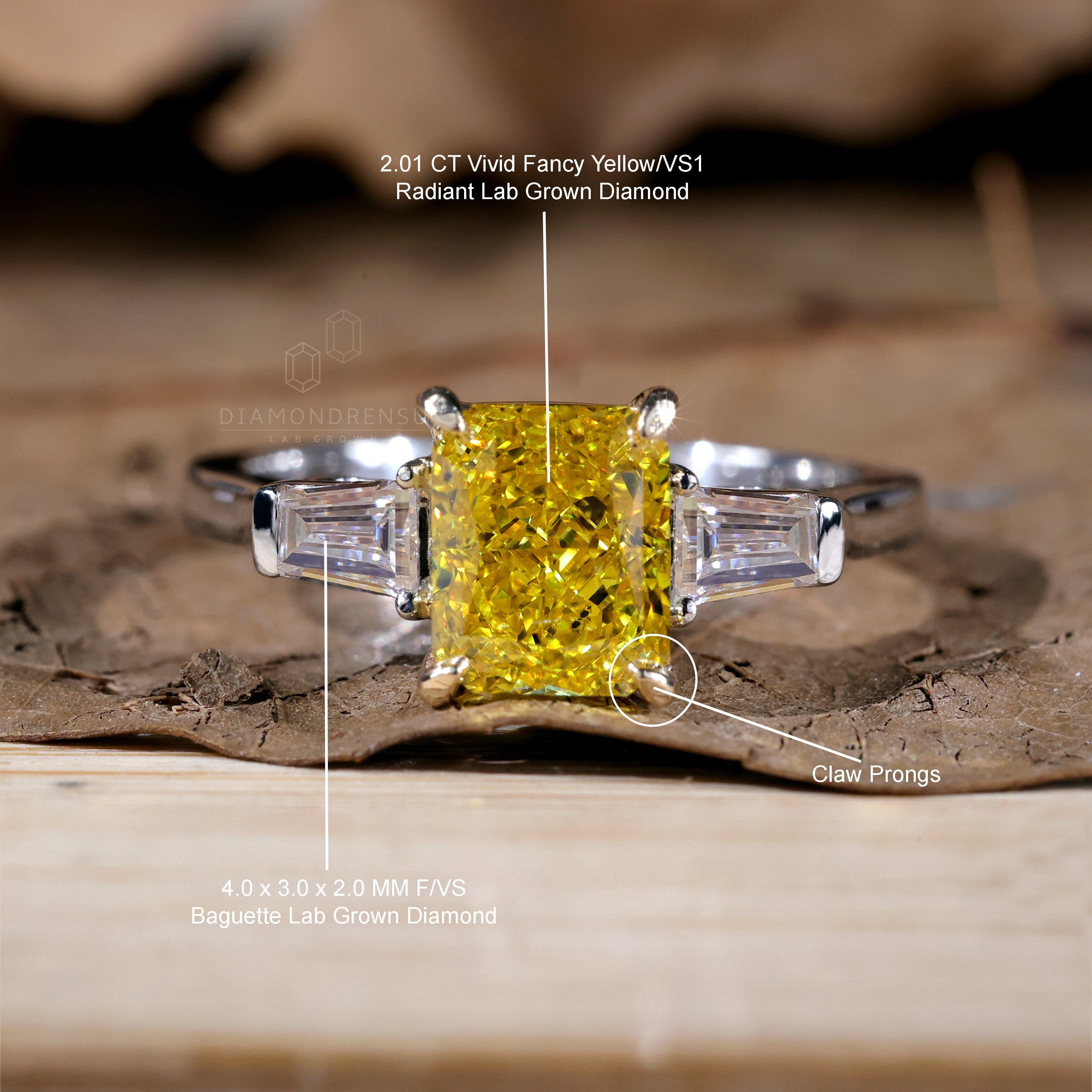 Oval halo baguette diamond ring made with handmade jewelry craftsmanship.