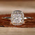 cushion engagement ring