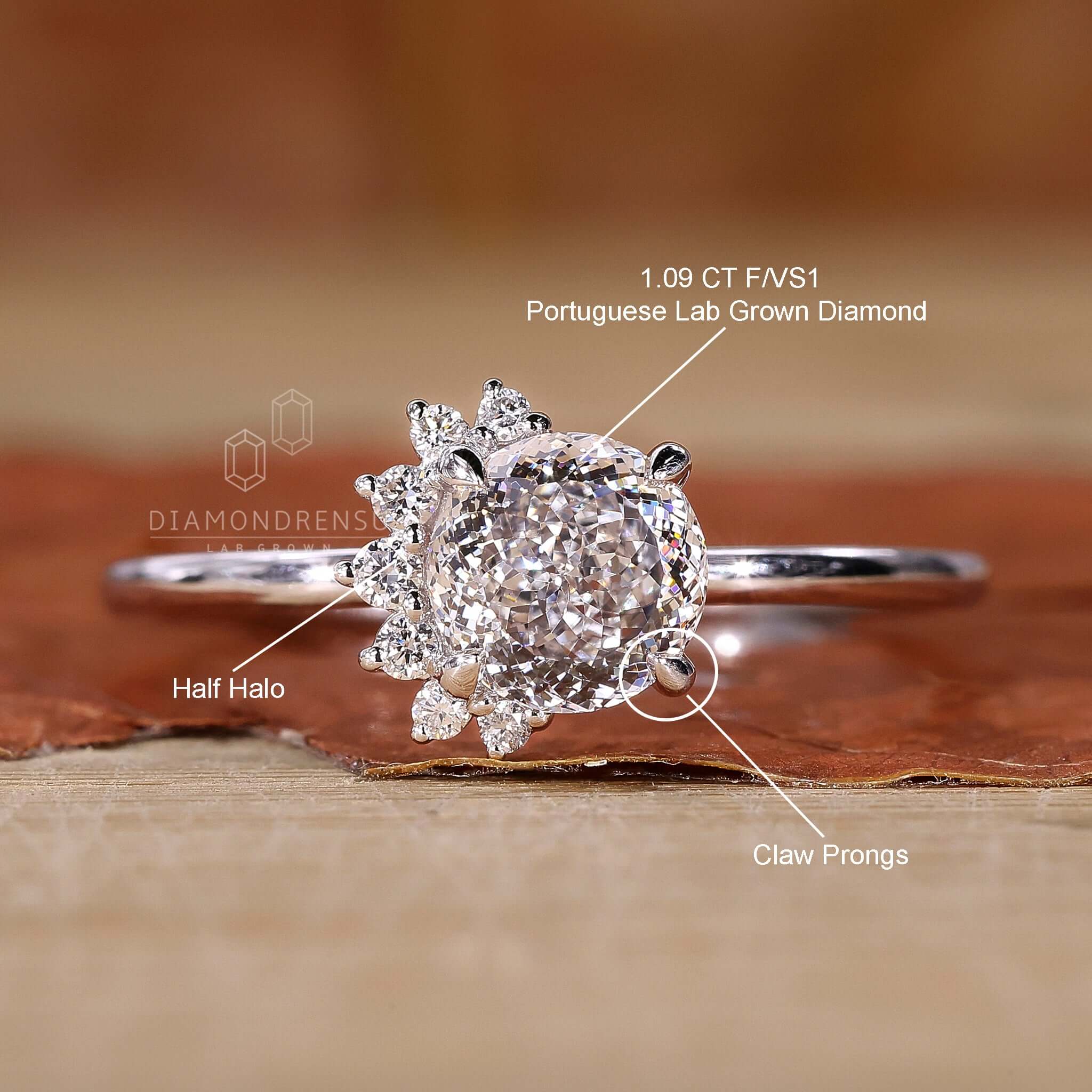 Handmade ring showcasing expert artistry and personalised design for a special touch.