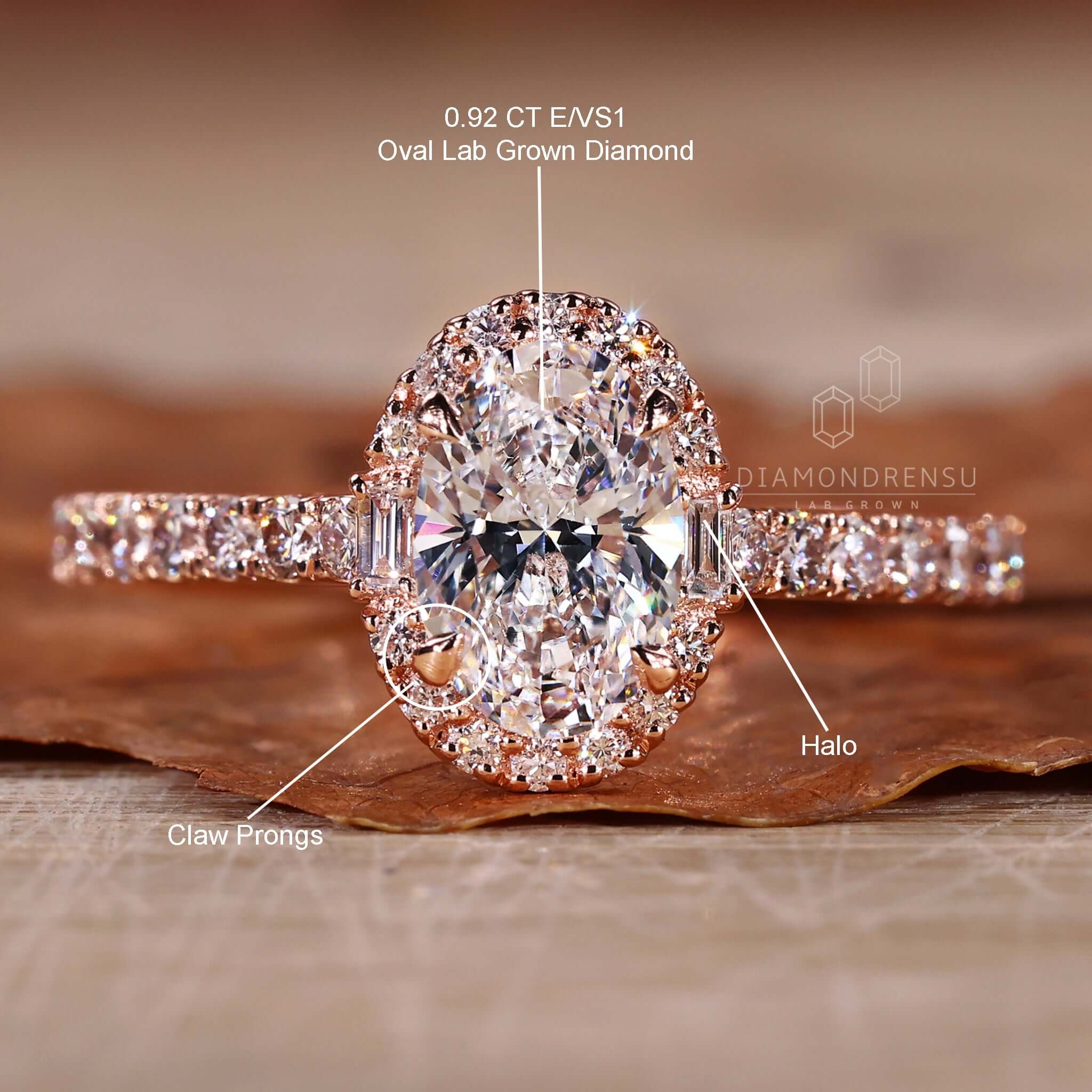 Pave diamond ring with intricate detailing for a special moment.