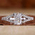 Split Shank Engagement Ring with a stunning design, perfect for timeless elegance and sparkle.