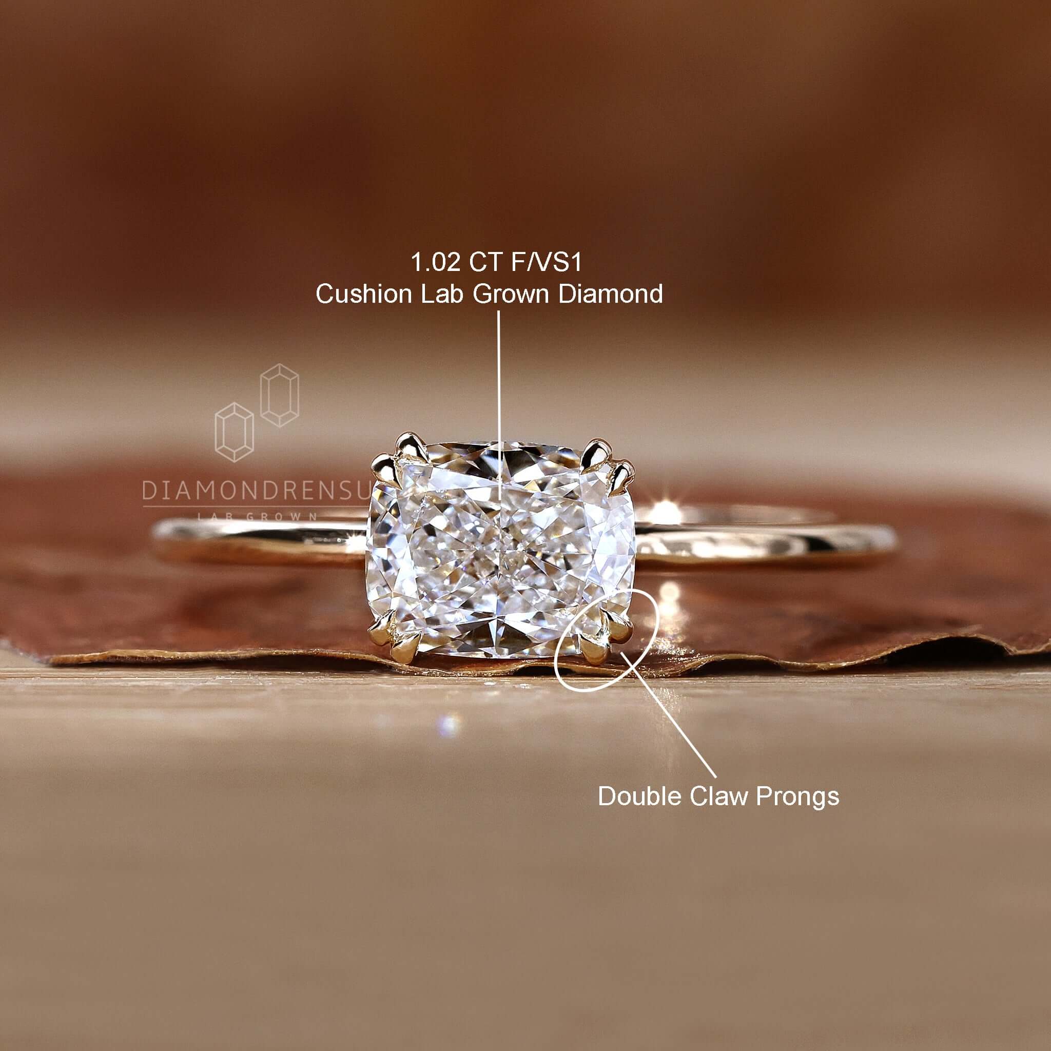 UK engagement ring crafted with the finest materials for a high-quality proposal.