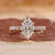 Dutch marquise diamond ring in yellow gold