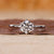 6 prong round cut diamond engagement ring