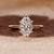 Euro shank engagement ring with Dutch Marquise diamond.
